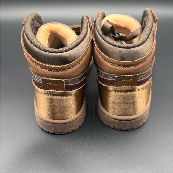 Men's Brown High-Top Sneakers - Picture 2 of 4